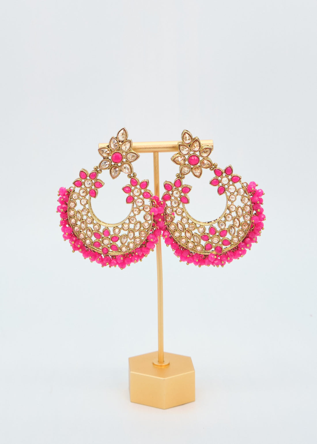 Sara Polki Chandbali Earrings