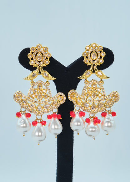 Naaz Tyaani Kundan Earrings