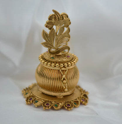 Beautifully Floral Design Kempston Sindoor Box