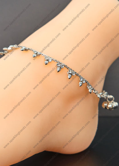 Delicate Cz Anklet Set Anklets