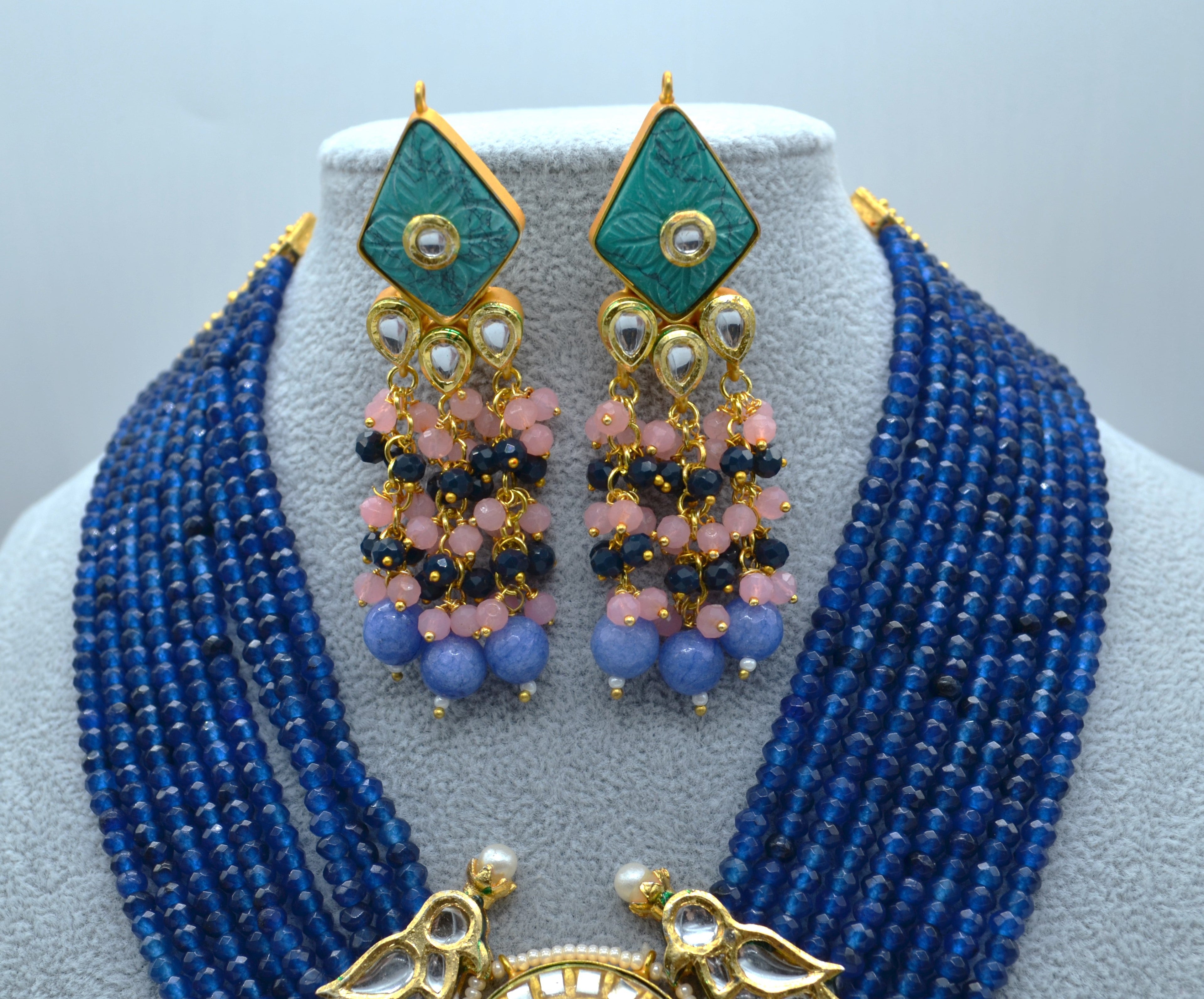 Komal Tyaani Inspired Layers Necklace Set Necklaces