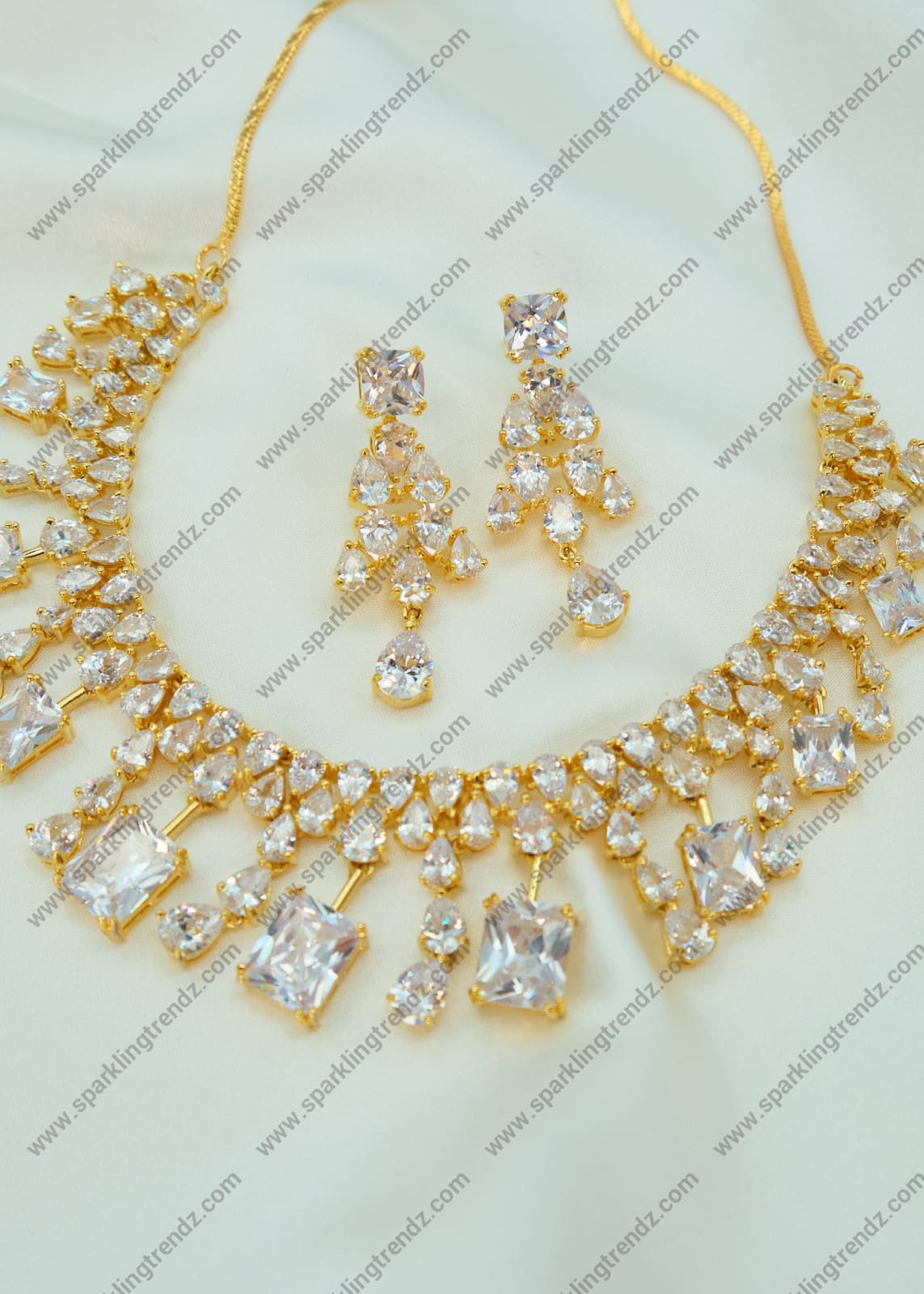 Cz Necklace Set Necklaces