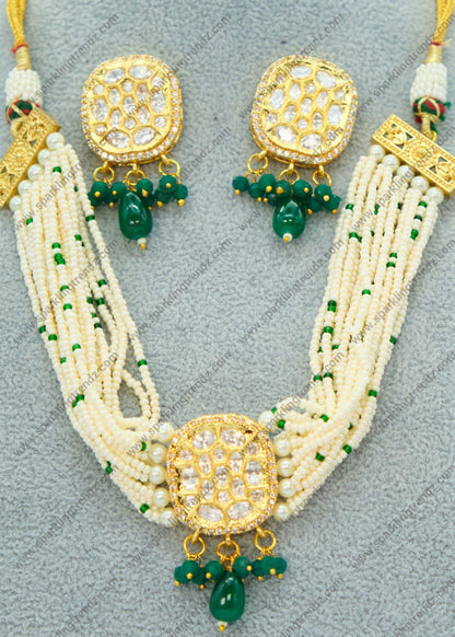 Tyaani Inspired Kundan Choker Set Necklaces