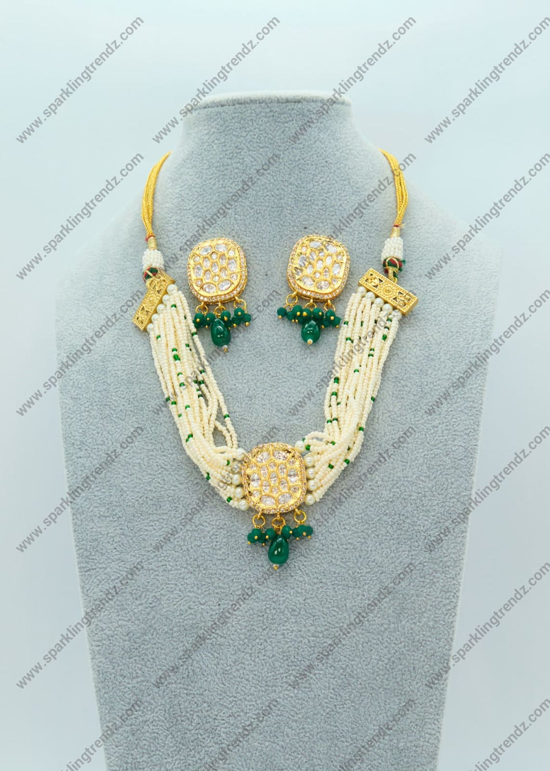 Tyaani Inspired Kundan Choker Set Necklaces